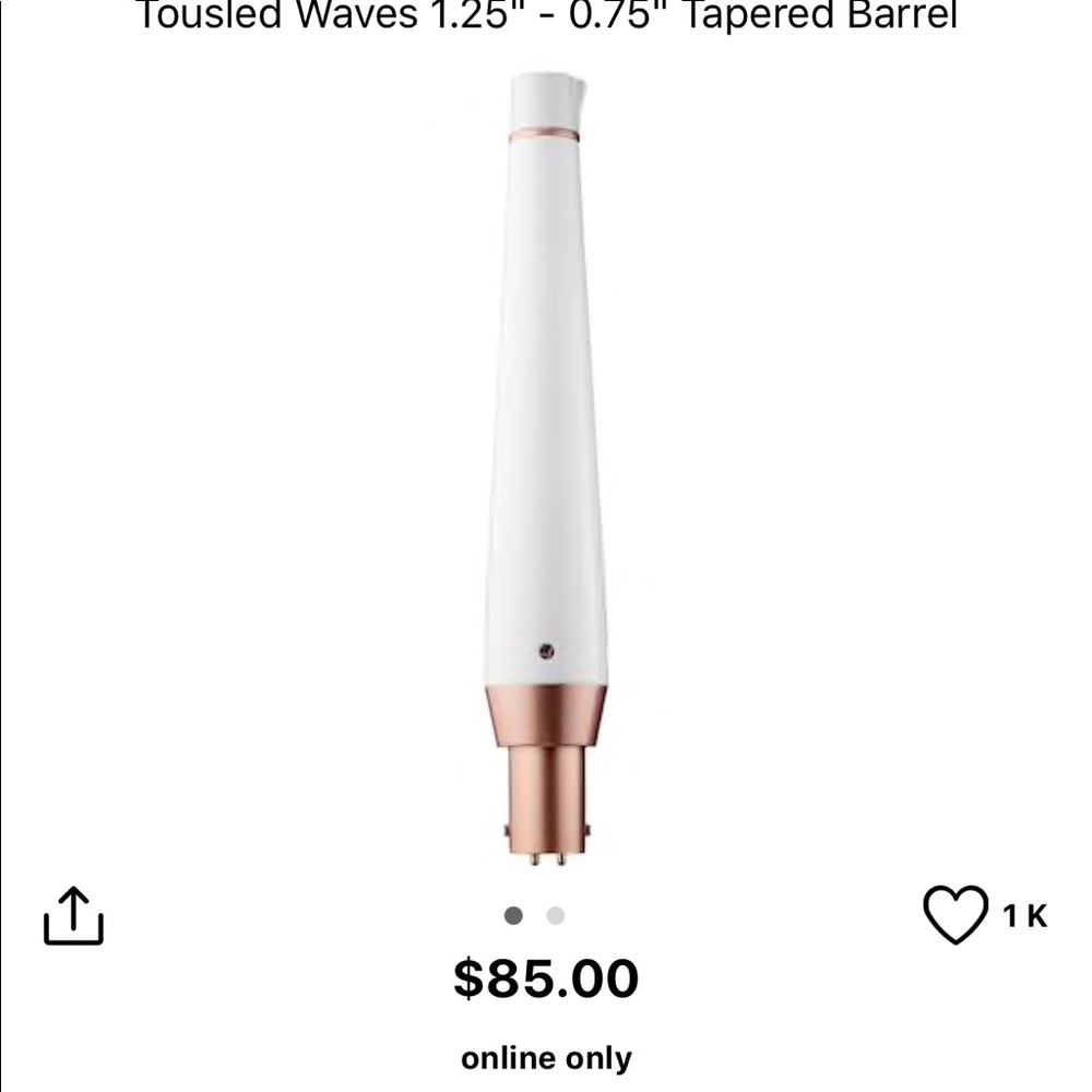 T3 Tapered barrel styling wand